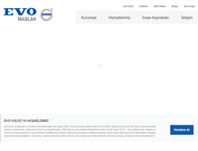 Tablet Screenshot of evovolvoservis.com